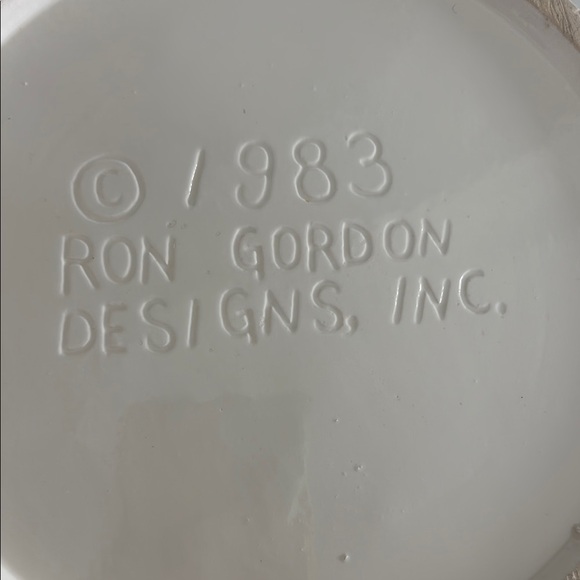 Vintage Ron Gordon Elegant White Swan Ceramic Canister - Picture 5 of 5